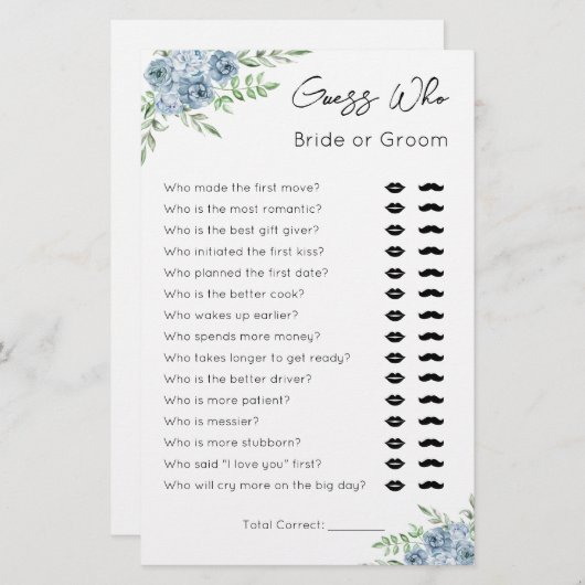 Raten Sie mal, wer- Braut oder Groom- Brautparty-S (Vorne/Hinten)