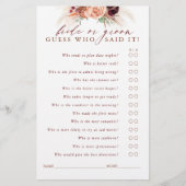 Raten Sie mal, wer Bridge oder Groom ist - Pampas  (Vorderseite)