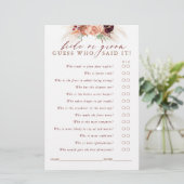 Raten Sie mal, wer Bridge oder Groom ist - Pampas  (Stehend Vorderseite)