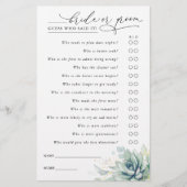 Raten Sie mal, wer eine Bräune oder einen Bräutiga (Vorderseite)