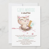 Raten Sie mal, wer fast die passende E-Mail BabyDu Einladung (Vorderseite)