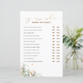 Raten Sie mal, wer Mama oder Papa Baby Shower Game (Stehend Vorderseite)