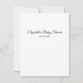 Raten Sie mal, wie alt | Foto Brautparty Game Einladung (Rückseite)