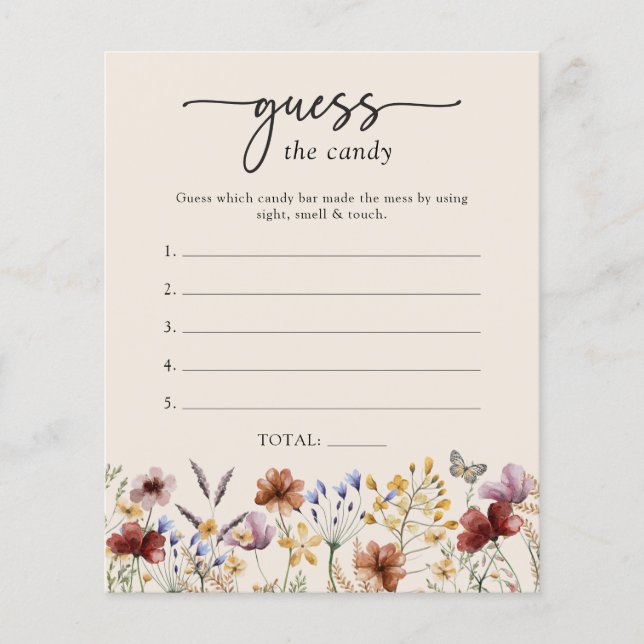 Raten Sie mal, wie das Candy Baby Game (Vorderseite)