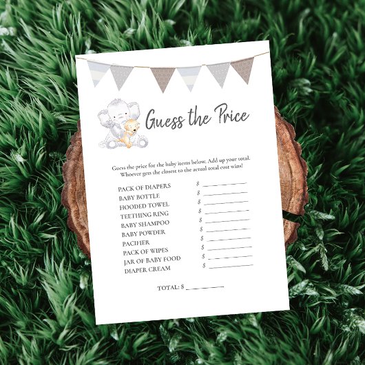 Raten Sie mal, wie das Preisspiel moderner Baby El Programm