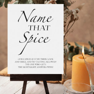 Raten Sie mal, wie das Spice-Brautparty-Spiel-Zeic Poster