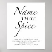 Raten Sie mal, wie das Spice-Brautparty-Spiel-Zeic Poster (Vorne)