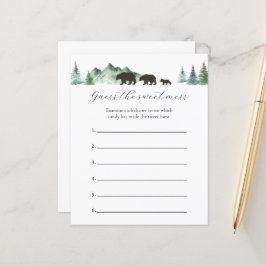 Raten Sie mal, wie das Sweet Mess Baby Shower Game