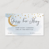 Raten Sie mal, wie viel Blau über dem Mond ist. Begleitkarte (Vorderseite)