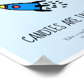 Raten Sie mal, wie viele Baby-Duschspiele Poster (Ecke)