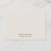 Raten Sie mal, wie viele Boho Kinderzimmer Showspi Begleitkarte (Rückseite)