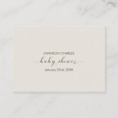 Raten Sie mal, wie viele Boho Kinderzimmer Showspi Begleitkarte (Rückseite)