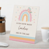 Raten Sie mal, wie viele Candies Baby Shower Game Sockelschild (In SItu)