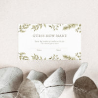 Raten Sie mal, wie viele Candies Woodland Baby Sho