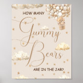 Raten Sie mal, wie viele Gummibärentücher das Kind Poster (Vorne)