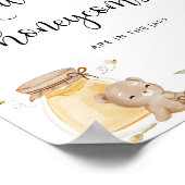 Raten Sie mal, wie viele Honigwaben sich in dem Sc Poster (Ecke)