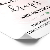 Raten Sie mal, wie viele Lemon tropft Pink Duwer G Poster (Ecke)