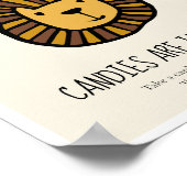 Raten Sie mal, wie viele Lion Baby Duschgame Poster (Ecke)