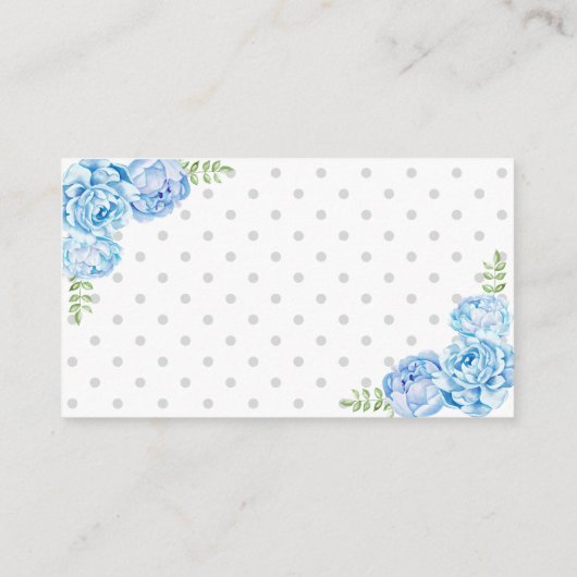 Raten Sie mal, wie viele Peanuts Babydusche Geburt Begleitkarte (Rückseite)