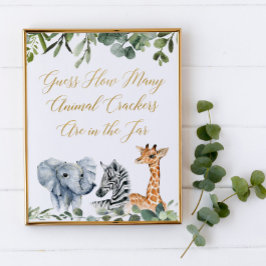 Raten Sie mal, wie viele Tierknacker das Spielzeic Poster