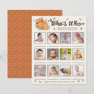 Raten Sie, welches Baby Picture Baby Shower Game d