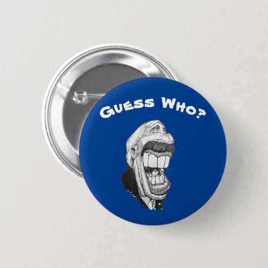 Raten Sie, wer Button (Vorne & Hinten)