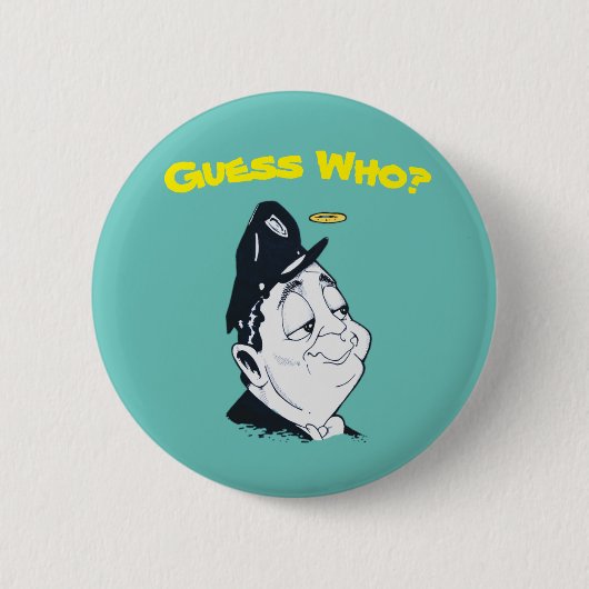 Raten Sie, wer Button (Vorderseite)