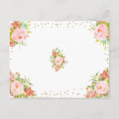 Ratenkarte April Duschen bringen Mai Blume Begleitkarte (Rückseite)