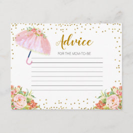 Ratenkarte April Duschen bringen Mai Blume Begleitkarte