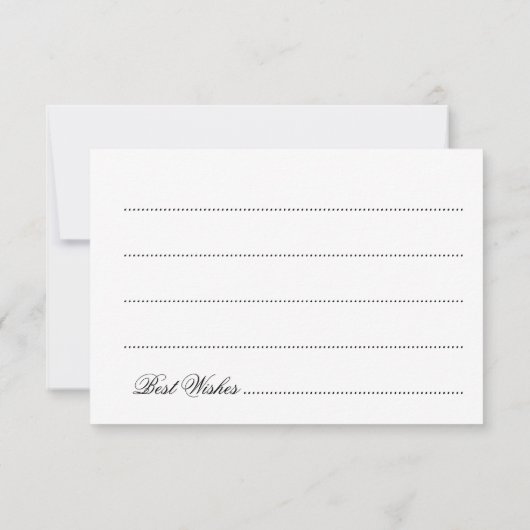 Ratenkarte Brautparty Turq Funkelleuchten Einladung (Rückseite)