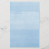 Ratenkarte für Baby-Vorhersagen Elephant-blauer Ba (Rückseite)