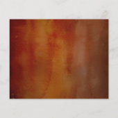 Ratenkarte für Burgund Red Orange Fall Blume (Rückseite)