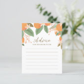 Ratenkarte für Citrus Brautparty