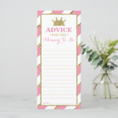 Ratenkarte für die Mama-zu-sein, Kinderdusche, Imi (Stehend Vorderseite)