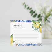 Ratenkarte für die Zitrusfrüchte des Mittelmeers (Stehend Vorderseite)