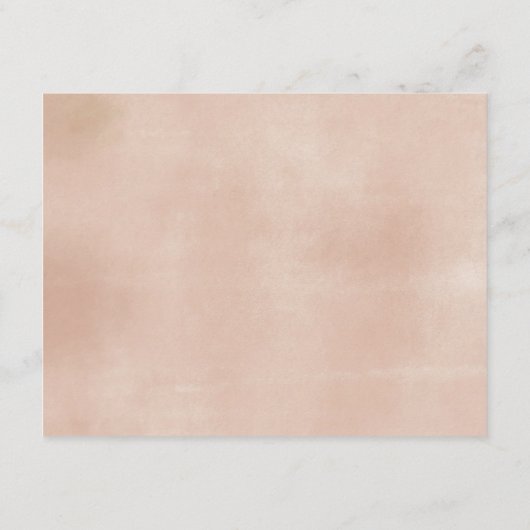 Ratenkarte Rosa Blütenblume Boho Pampas Grass Begleitkarte (Rückseite)