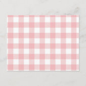 Ratenkarte Rosa Eiscreme Brautparty Begleitkarte (Rückseite)