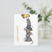 Ratenturm - individuell anpassbar postkarte (Stehend Vorderseite)