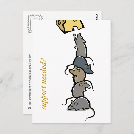 Ratenturm - individuell anpassbar postkarte (Vorne/Hinten)