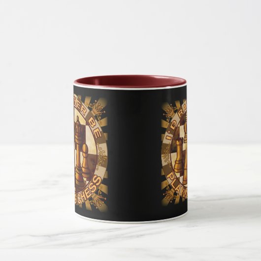 Rater Play Schach Tasse (Zentrum)