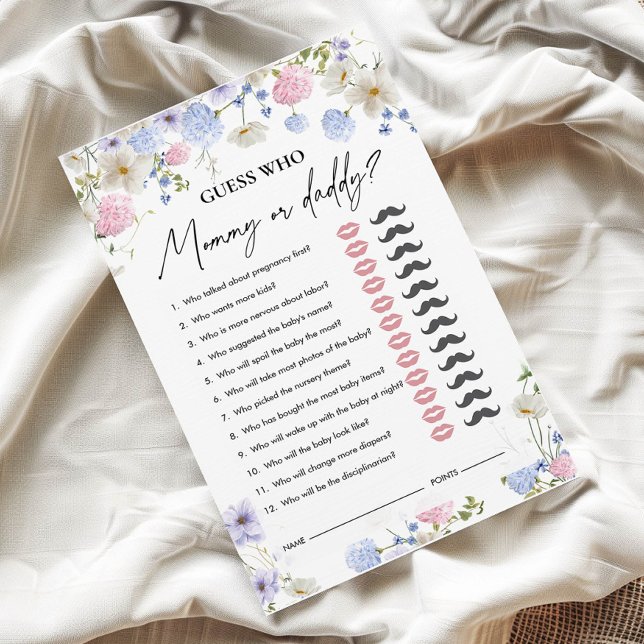 Ratess Wer | Mommy oder Daddy | Baby Shower Game (Von Creator hochgeladen)