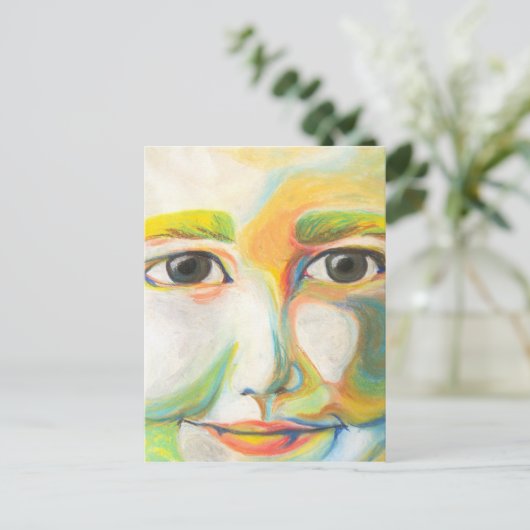 Ratess Wer Postkarte (Stehend Vorderseite)