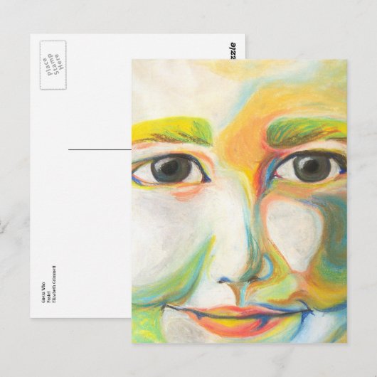 Ratess Wer Postkarte (Vorne/Hinten)