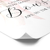 Ratet Bows Floral Bow Girl Baby Showspiel Poster (Ecke)