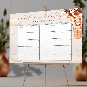 Ratet mal, wann das Kalender-Poster abläuft Poster