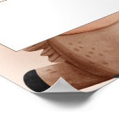 Ratet mal, wann der Baby-Duschkalender erscheint Poster (Ecke)