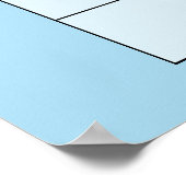 Ratet mal, wann der Blue Special Delivery Stork ko Poster (Ecke)