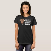 Ratet mal, was Affe Hintern Funny Monkey Hintern A T-Shirt (Vorne ganz)