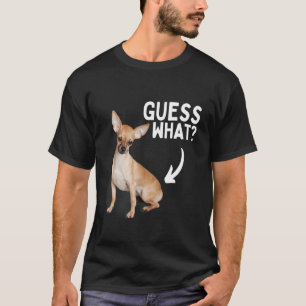 Ratet mal, was Chihuahua-Hintern! Funny Dog Mama V T-Shirt