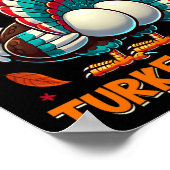 Ratet mal, was die Türkei Hintern Funny Erntedank Poster (Ecke)